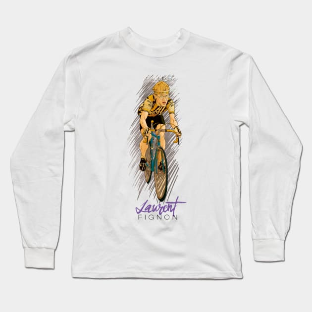 Laurent Long Sleeve T-Shirt by adiartworks.com